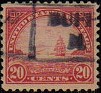 United States - 1922 - Architecture - 20 ¢ - Red - Estados Unidos, - Scott 567 - Golden Gate San Francisco - 0